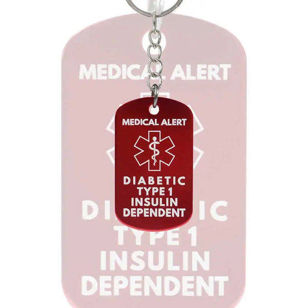 Llaveros de concienciación sobre la diabetes - Kaio-Key Hanger