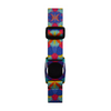 Colorful dog collar with geometric floral design for Freestyle Libre Dia-Style Limited Edition