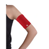 glucose sensor protective armband red color adjustable band for secure glucose sensor during sports