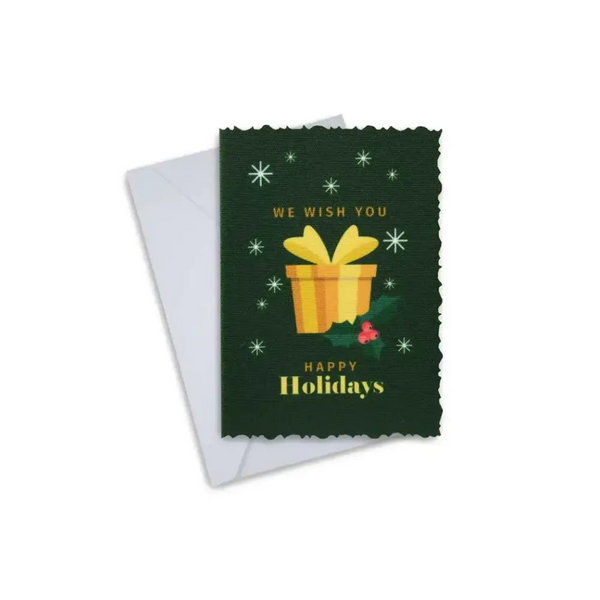 WE WISH YOU HAPPY HOLIDAYS