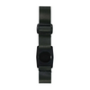 Dexcom G7 grey adjustable armband with rotating clip, elastic strap for sensor stability.