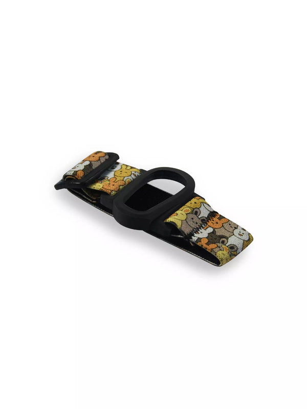 Dexcom G6 adjustable kids armband with playful design.