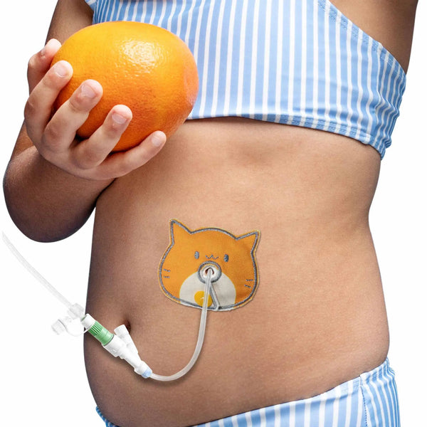 Almohadillas para sonda G infantil – Formas gato, osito o flor | Kaio-Tube Pads