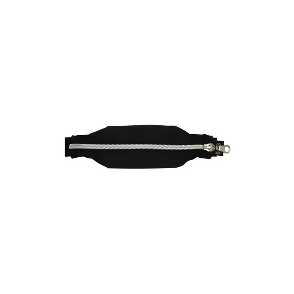 Wide Insulin Pump Belly Pouch with durable zipper closure and reinforced openings.