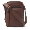 Elegant leather diabetes shoulder bag by Sweet Collections, durable and organized for essential diabetes supplies.
