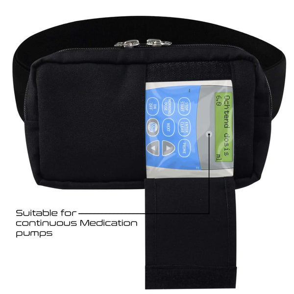 Bolsa para Bomba de Infusión Compatible con Bombas CADD, T34 y Crono