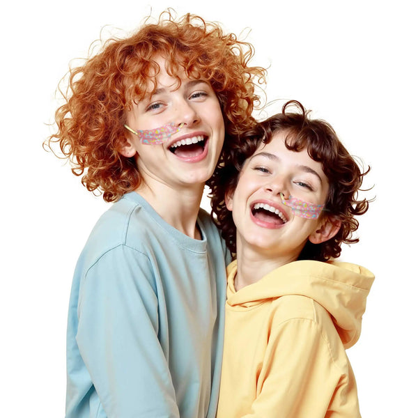 Apósito de fijación para sonda nasogástrica NG – adhesivo suave y transpirable – pack Izquierda o Derecha