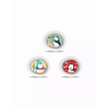 Christmas Edition Dexcom G7 CGM sensor stickers with festive penguin designs, set of three.