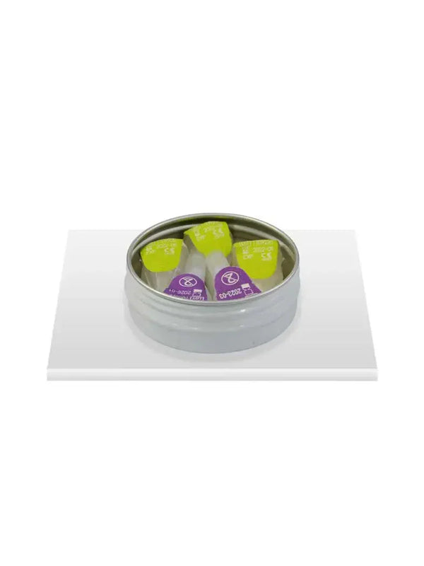 Caja de lata mediana para agujas, tiras reactivas y lancetas - Kaio-SMT's