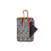 Fashionable Dia-Pouch with cooling system for insulin pumps in colorful print.