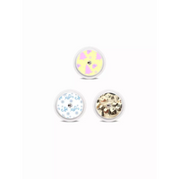 Winter-themed Freestyle Libre 2 sensor stickers featuring snow-covered landscapes and frost patterns.