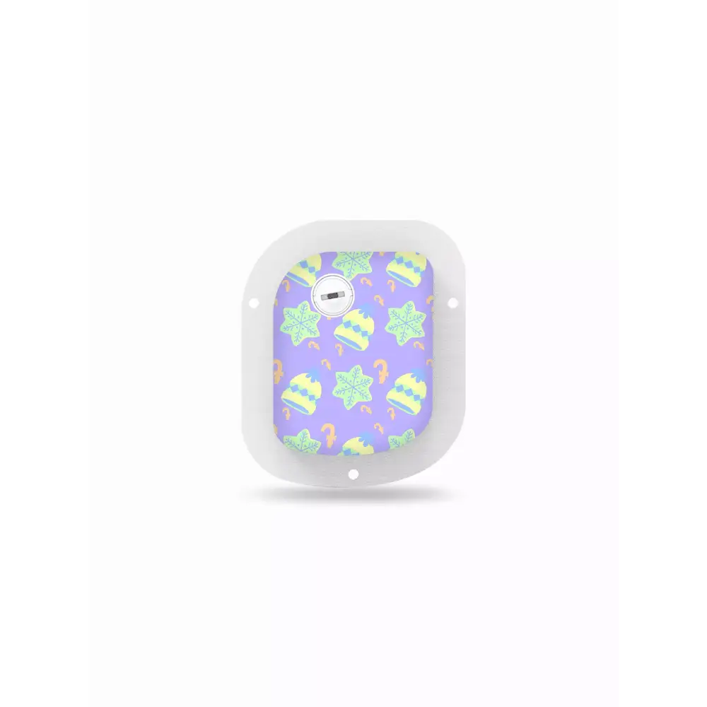 Winter-Themed Glucomen Day Insulin Pump Stickers | Festive &