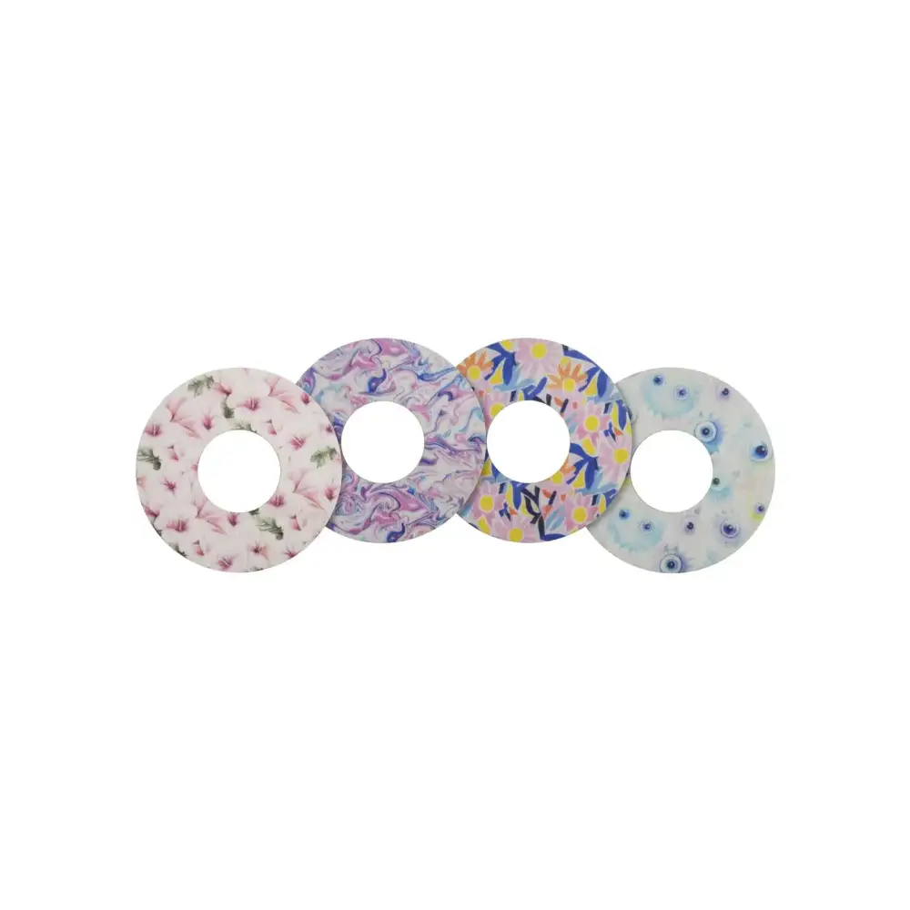 Parches adhesivos para FreeStyle Libre 2, serie Spring, Spring Set II, 4 diseños