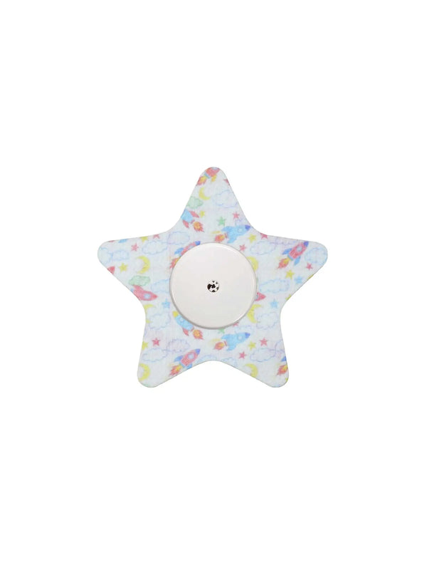 Parche adhesivo infantil para FreeStyle Libre 2 – Flor, Estrella o León (unidad) – Patch Me Up!