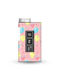 mylife ypsopump insulin pump sticker with floating love design for soft and expressive diabetes device customization