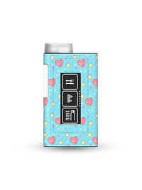 mylife ypsopump insulin pump sticker with love in the stars design for dreamy and unique diabetes device customization