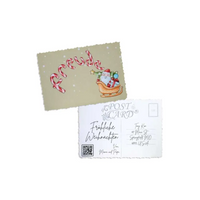 Elegant Christmas Postcard - Kaio-Cards