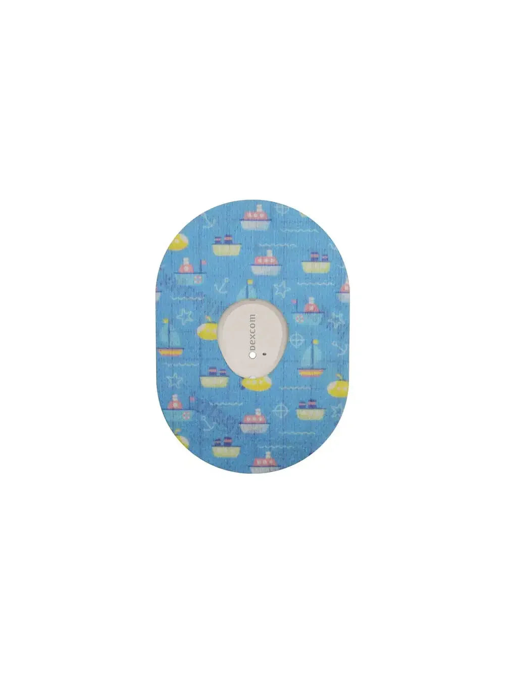 Parche adhesivo para Dexcom G7, diseño Ocean Voyage