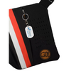 Medical Awareness Keychain on backpack, promoting advocacy and cause support.