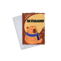 Get Well Soon Greeting Cards - Kaio-Cards