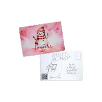 Elegant Christmas Postcard - Kaio-Cards