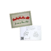 Elegant Christmas Postcard - Kaio-Cards