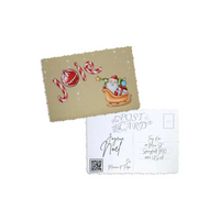 Elegant Christmas Postcard - Kaio-Cards