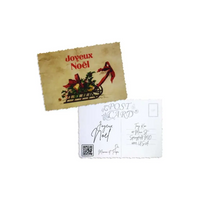 Elegant Christmas Postcard - Kaio-Cards