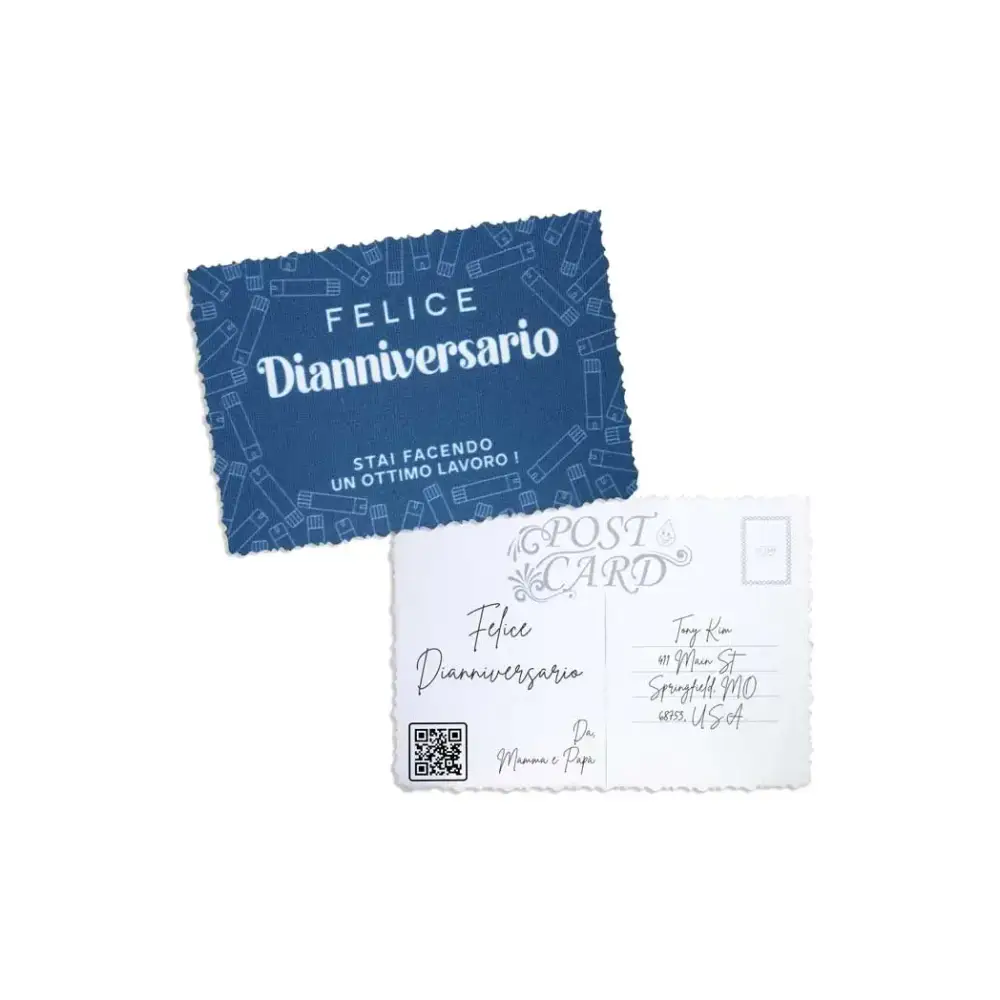 Diaversary Postcards featuring inspiring designs and personalized messaging options.