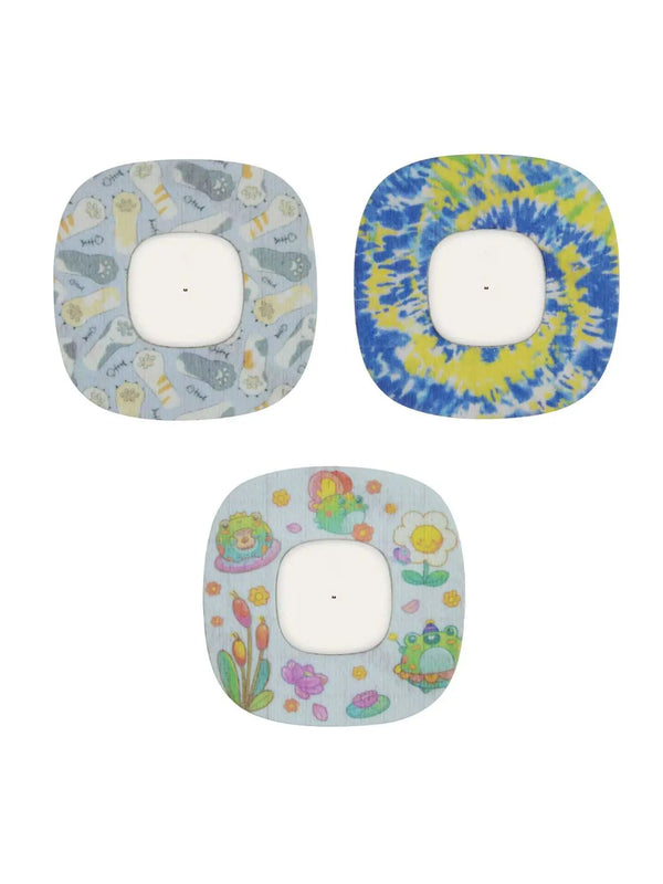 Parches adhesivos infantiles para Simplera Sync, set de 3 diseños
