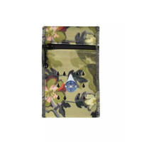 Insulin travel case cooler with floral design, durable zipper, and water evaporation technology.
