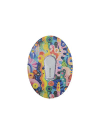 Parche adhesivo para Dexcom G6, diseño Ethereal Bloom