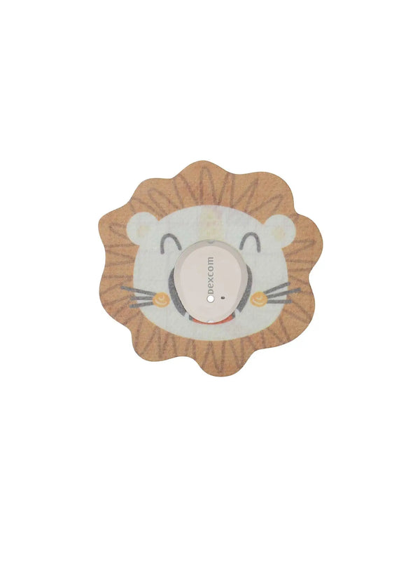 Parche adhesivo infantil para Dexcom G7 – Flor, Estrella o León – Patch Me Up!