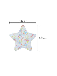 Parche adhesivo infantil para Dexcom G7, forma de estrella, medidas 8,0 x 7,6 cm