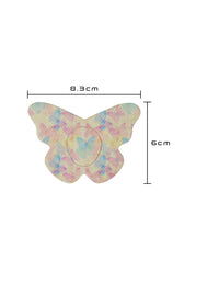 Parche adhesivo para Dexcom G7, forma de mariposa, medidas 8,3 x 6 cm