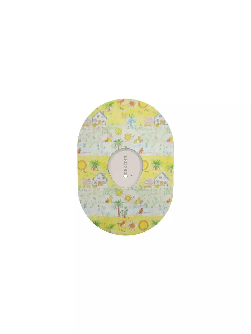 Parche adhesivo para Dexcom G7, diseño Childhood Memories