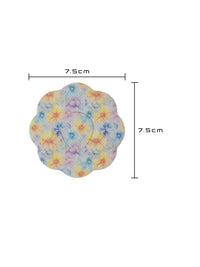 Parche adhesivo para Dexcom G7, forma de galleta, medidas 7,5 x 7,5 cm