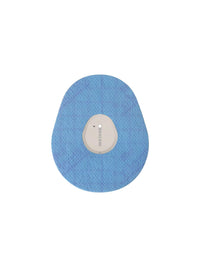 Parche adhesivo para Dexcom G7, forma de gota, azul