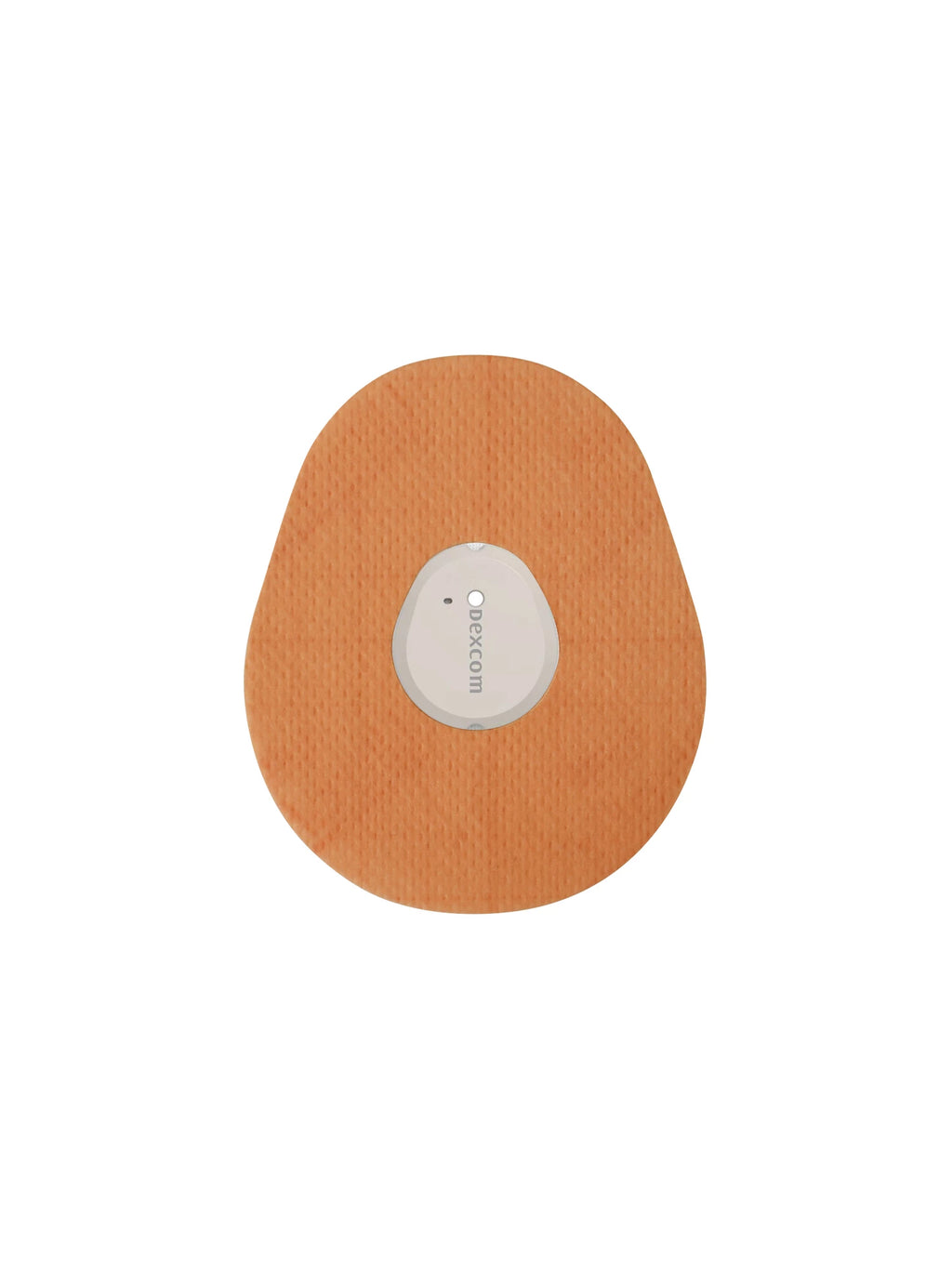 Parche adhesivo para Dexcom G7, forma de gota, naranja
