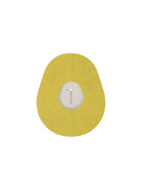 Parche adhesivo para Dexcom G7, forma de gota, amarillo