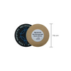 Viking-themed diabetes awareness iron-on patch, 7.5 cm, unique design, easy application.