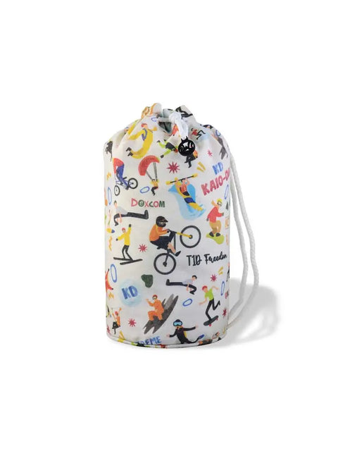Dia-Bucket Bag - Bolsa de lona temática de la diabetes
