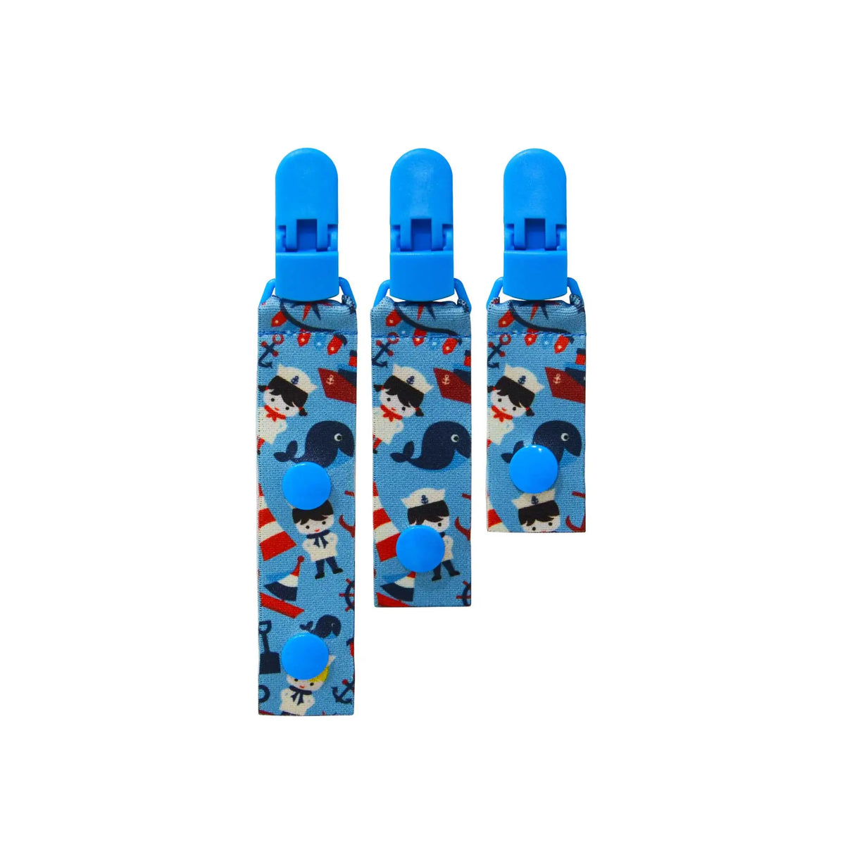 feeding tube clip kids set blue sailors complete organizer clips set for safe and playful tubing organization