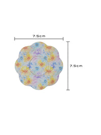 Parche adhesivo para FreeStyle Libre 2, forma de galleta, medidas 7,5 x 7,5 cm