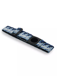 Freestyle Libre 3 Armband with graphic design, adjustable elastic band for sensor security.