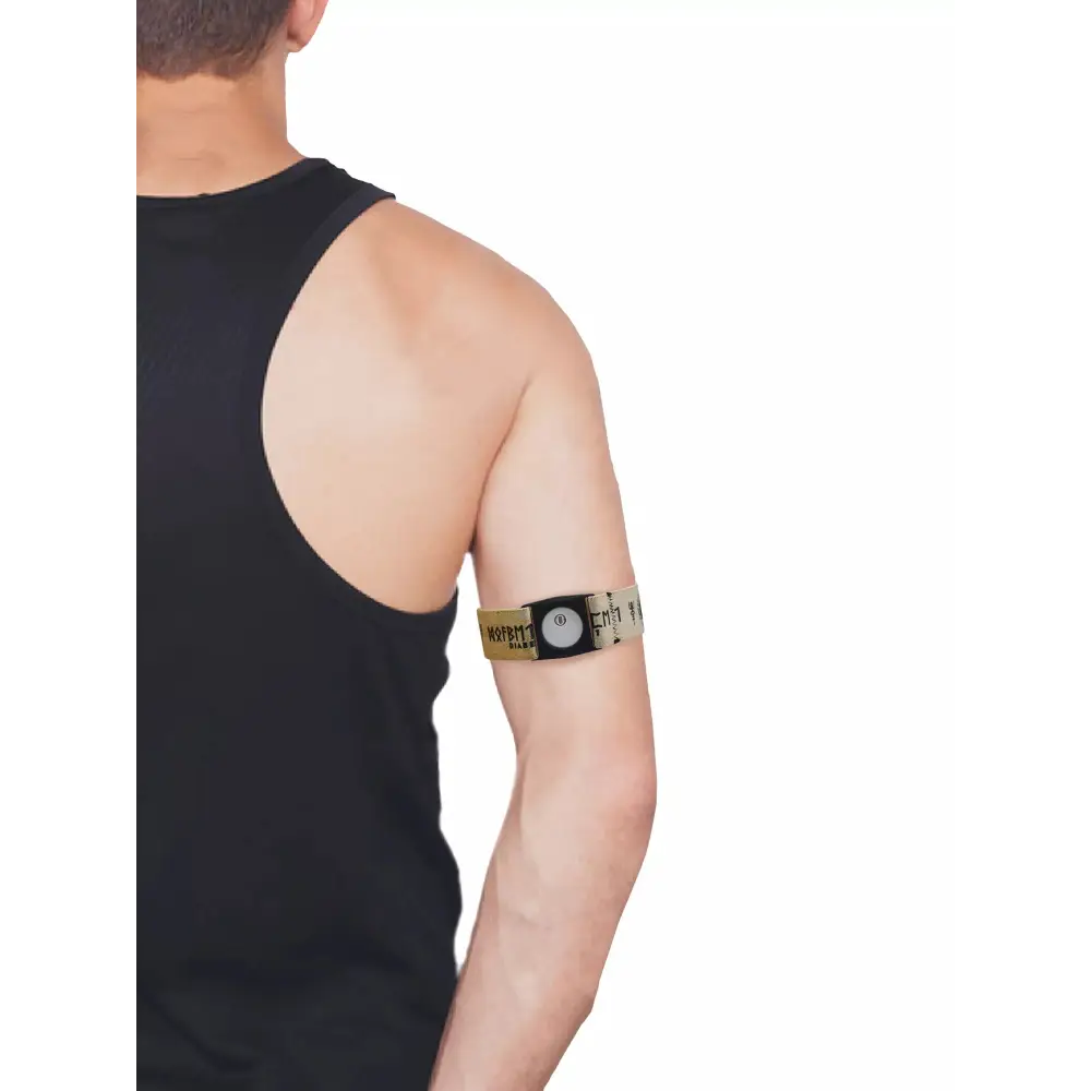 Freestyle Libre 3 Armband Viking Edition with adjustable band and stylish viking design.