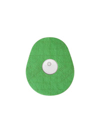 Parche adhesivo para FreeStyle Libre 3, forma de gota, verde