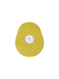 Parche adhesivo para FreeStyle Libre 3, forma de gota, amarillo