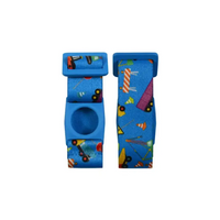 Colorful Dia-Style Kiddy armband for Freestyle Libre 3 sensor, featuring vibrant designs, perfect for children with type 1 diabetes.