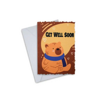 Get Well Soon Greeting Cards - Kaio-Cards